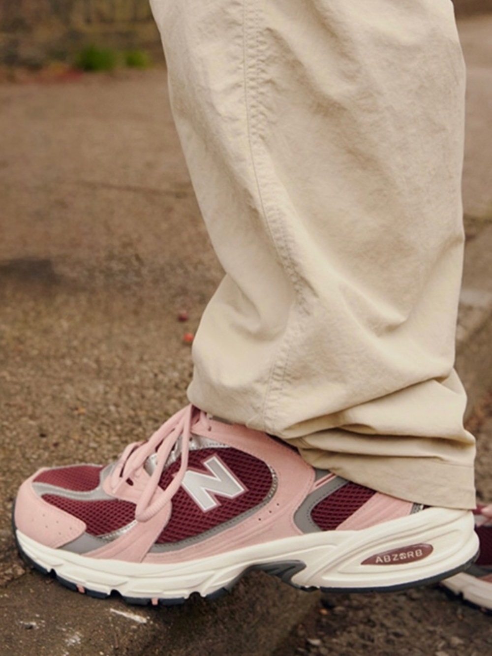 New Balance 530 Women's Burgundy and Pink Sneakers Limited Edition